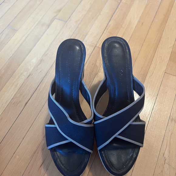 Donna Karan platform sandals size 10 - Picture 2 of 3